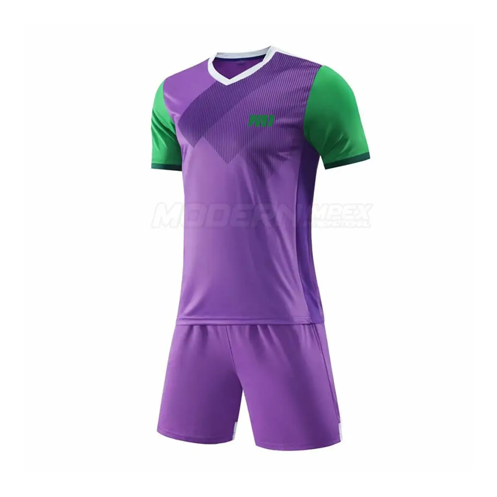 Men's Wear Soccer Uniform Design Your Own Team Wear Soccer Uniforms Solid Color Soccer Uniform