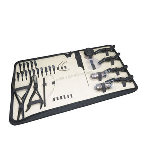 Mua tổng hợp tóc mở rộng công cụ phụ kiện beading Kìm đuôi lược bảo vệ lá chắn clip nhỏ chủ đề C loại kim - Product Image 3