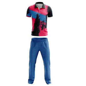 เสื้อโปโลแขนสั้นชุดคริกเก็ตแบบซับลิเมชั่น - Product Image 6