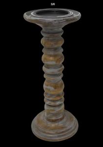 เชิงเทียนอลูมิเนียมเคลือบสำริดสำหรับตกแต่งงานแต่งงานงานแฮนด์เมด - Product Image 3