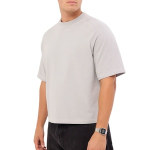 เสื้อยืดผู้ชายสำหรับฤดูร้อน ระบายอากาศได้ดี ผลิตโดยผู้ผลิตเสื้อผ้า คอกลม ทรงยาว ไซส์ใหญ่ เสื้อผ้า unisex น้ำหนักเบา ทรงบ็อกซี่ - Product Image 2