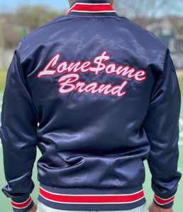 Vêtements de rue personnalisés Vestes en satin à motif de logo Veste universitaire OEM de haute qualité pour hommes - Product Image 2