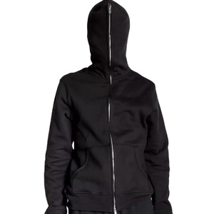 Nouvelle arrivée sweat à capuche zippé surdimensionné en éponge française personnalisé pour hommes sweat à capuche zippé intégral - Product Image 4