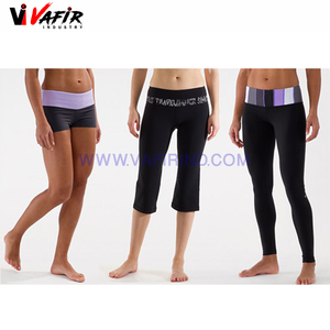 Mallas personalizadas de cintura alta para mujer, Leggings sin costuras para el trasero, Conjunto de sujetador de Yoga, Leggings de compresión, pantalón de yoga para niña, vafir wea - Product Image 6