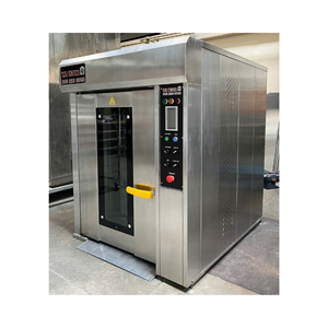 เตาอบแบบหมุน8ถาด1Hp มีรถเข็นเตาอบอุตสาหกรรม - Product Image 1