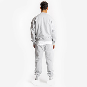 100% algodón venta al por mayor sudadera de gran tamaño logotipo personalizado Streetwear gota hombro grueso Unisex sudaderas con capucha - Product Image 3
