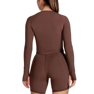 Fabricant de vêtements de sport sans couture à taille haute et logo personnalisé de haute qualité Vêtements de sport sexy pour entraînement, gym, yoga pour soulever les fesses - Product Image 2