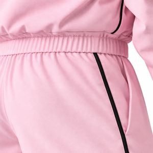 Conjunto de 2 Piezas de Chaqueta Cortavientos Ligera de Poliéster para Mujer, Traje Cortavientos para Exteriores, Logotipo Personalizado, Impermeable - Product Image 5