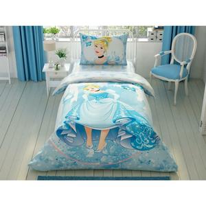 Taç Disney Cindrella con licenza per sempre copripiumino per singolo