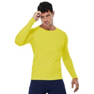 เสื้อออกกำลังกายแบบรัดกล้ามเนื้อของผู้ชายเสื้อแห้งเร็วเสื้อผ้ากีฬาออกกำลังกายแบบกำหนดเอง2025 - Product Image 3