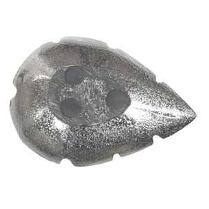 Plateau décoratif fait à la main en aluminium enduit de couleur argent en forme de feuille plat de service centre de table décor à la maison pièce d'accent - Product Image 5