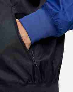 Veste coupe-vent d'hiver personnalisée neuve avec logo personnalisé sur le devant, imperméable, taille plus, veste de survêtement à capuche pour homme - Product Image 5