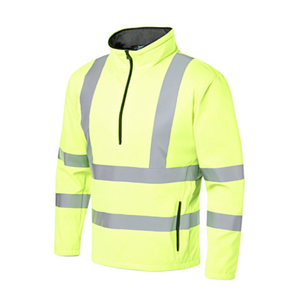 Yellow <b>Softshell</b> Promotional <b>Jacket</b> for <b>High</b> <b>Visibility</b> - Product Image 2