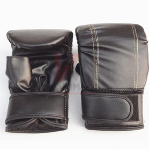 Guantes de MMA de Cuero Personalizados Rising Fitness, Guantes de Boxeo Juveniles Impermeables para Artes Marciales, Guantes de Combate con Correa Segura para Entrenamiento al Aire Libre - Product Image 1