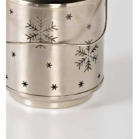 Portavelas de Metal de Lujo Estilo Marroquí al por Mayor, con Característica Libre de Plomo, para Decoraciones Navideñas del Hogar