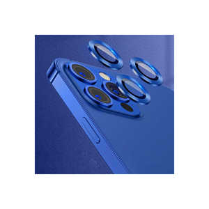 Protecteur d'objectif d'appareil photo en verre trempé de qualité supérieure SNEL CL-07 bleu marine pour iPhone 11 Pro - Product Image 1