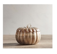 Citrouille en forme de bougie de qualité supérieure bol de récipient dessus de table noël Halloween utilisé bol de pot de bougie le plus vendu