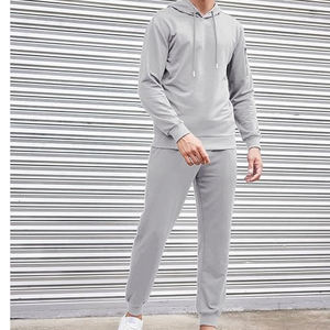 Ensemble de survêtement personnalisé pour homme, 2 pièces, décontracté, à manches longues, avec fermeture éclair intégrale, pour le sport et le jogging - Product Image 1