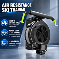 Simulateur de ski à résistance à l'air mural pour la maison, la salle de sport et l'entraînement commercial, entraînement aérobie complet du corps, machine d'ergomètre de ski HYROX