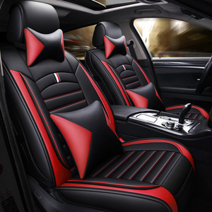 Accesorios para Automóviles 2022, Juego Completo Universal de Fundas de Asiento de Cuero 9D - Product Image 4