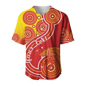 Chemise de Baseball avec impression 3D par Sublimation, vêtement de sport décontracté en plein air, maillot de Baseball à boutons, chemise de Softball légère personnalisée - Product Image 5