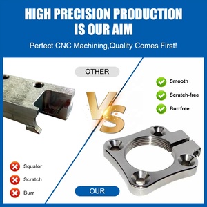 Pièces OEM usinées CNC en acier inoxydable et aluminium, prototypes de touches mécaniques personnalisées avec <span class=keywords><strong>service</strong></span> d'usinage par électroérosion à fil - Product Image 3