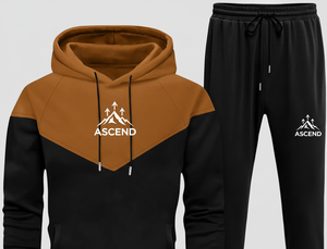 Conjunto de Jogger Premium | Sudadera con capucha y pantalones hechos a medida | Conjunto de fitness informal - Product Image 3