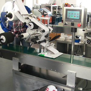 Máquina Aplicadora de Etiquetas Automática Plana YM210, Máquinas de Impresión y Aplicación de Etiquetas que se Pueden Combinar con Función de Impresión de Fecha y Código - Product Image 4