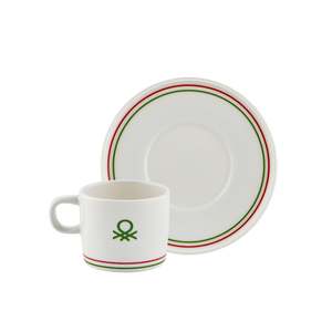ชุดแก้วกาแฟเซรามิกเบเนตอง หลากสี 2 ชิ้น 4 ชิ้น - หลากสี - Product Image 2