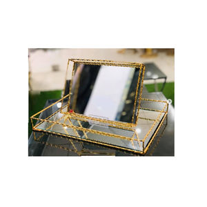 Plateaux de rangement pour la maison au design fantastique Matériau de conception en or à un prix compétitif pour les fournisseurs d'accessoires pour la maison au meilleur prix - Product Image 4