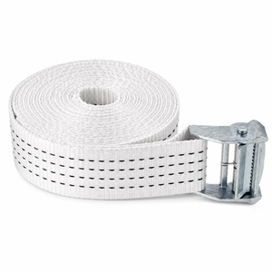 สายรัดสินค้าแบบ Cam Buckle รับน้ำหนัก 800 กก. ขนาด 50 มม. ผลิตจากโพลีเอสเตอร์ สำหรับขนส่งสินค้าหนัก แบบไม่มีตะขอ ผลิตโดย OEM - Product Image 4