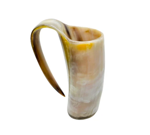 Mug à boire en corne de buffle au design unique, produits artisanaux d'usine, mug à boire en corne pour les boissons - Product Image 1