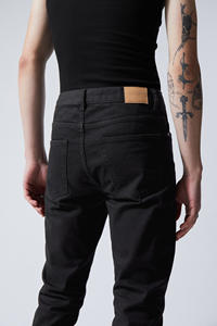 Nouvelle Vente Chaude : Jeans Classiques en Coton pour Hommes, Style Vintage Droit, Couleurs Foncées, Tenue de Travail, Vente en Gros pour Hommes - Product Image 5