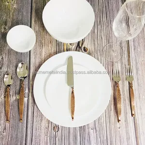 ACME METAL INDIA-Juego de cubiertos de acero inoxidable, vajilla de calidad superior, cucharas pulidas con espejo metálico - Product Image 4