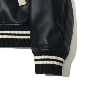 Veste universitaire pour hommes Blouson de baseball Blouson aviateur Sweat vintage Manteaux streetwear unisexes décontractés avec vestes plaquées - Product Image 3