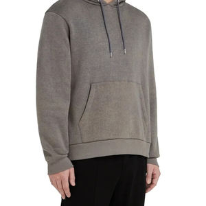 เสื้อฮู้ดดี้ผ้าฝ้าย 100% แบบมีกระเป๋า กันลม ระบายอากาศ ย้อมสีพื้น ล้างสีแบบแอซิด สไตล์ใหม่สำหรับฤดูหนาว รุ่นพื้นฐาน ผลิตโดย OEM จากปากีสถานโดยตรง จำนวน 2 ชิ้น - Product Image 2