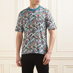 เสื้อยืดผู้ชายพิมพ์ลายซับลิเมชันมาใหม่ไซส์ใหญ่พิเศษแห้งเร็ว - Product Image 2