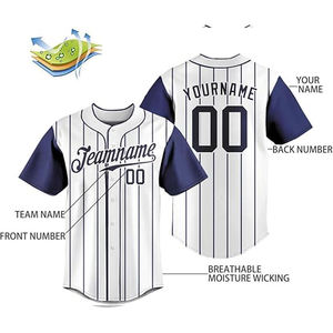 Uniformes de baseball personnalisés Vêtements de sport Fournisseur direct d'usine Uniforme de baseball personnalisé - Product Image 2