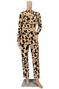 Meilleure vente Ensemble de vêtements haut et bas Imprimé fantaisie Western Wear Designer PartyWear Regular White Worldwide Supply from India - Product Image 5