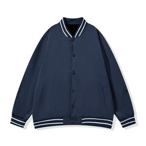 Chaqueta universitaria de alta calidad de fabricante para hombre, chaqueta de cuello de béisbol de invierno de ajuste Regular, logotipo personalizado bordado High Street - Product Image 5