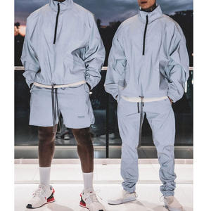 Chaqueta Cortavientos de Otoño Transpirable de Alta Calidad, Chándal de Algodón y Nailon para Hombre, Ligero y de Longitud Completa - Product Image 3