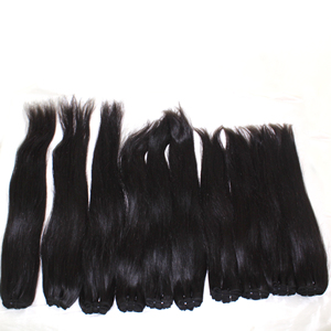 Pour Genius Trame Double Dessiné Os Droit Vietnamien Extensions de Cheveux Humains Pas Cher Cheveux Bruts avec Lâche Vague Profonde Curl Styles - Product Image 3