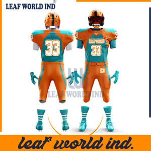 2025 uniformes en sergé de football américain pour jeunes personnalisés votre propre logo à manches courtes longueur respirant grande taille pour l'été - Product Image 2