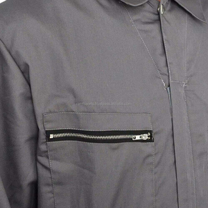 Elastic Waist Work Wear Multi Pocket Workwear Mechanic Safety Mens Working <b>Uniform</b> <b>Construction</b> Double Closure Coveralls <b>For</b> Men - Product Image 3