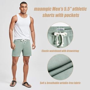 Shorts de sport de haute qualité en polyester et coton pour la plage, solides, pour la salle de sport, entraînement, personnalisés, noirs, séchage rapide, respirants pour hommes - Product Image 2