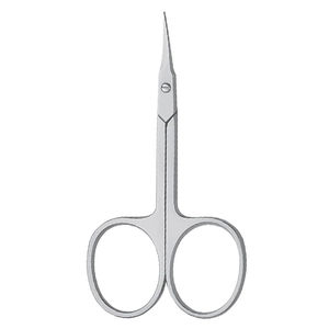 Tijeras de Acero Inoxidable Anti-Salpicaduras Sostenibles con Hojas Curvas de Alta Calidad para Remover Piel Muerta - Product Image 1