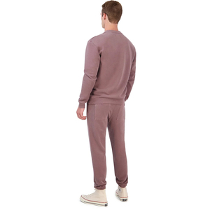 Ensemble sweat-shirt et pantalon de survêtement baggy deux pièces pour homme, haute qualité, hiver, personnalisé, épais, coupe oversize, 100% coton, séchage rapide - Product Image 3