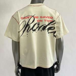 T-shirt Homme Long Coupe Ample Surdimensionné Vintage Imprimé 3D Anti-Rides avec Épaule tombante - Product Image 4