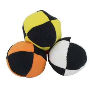 Logotipo personalizado Durable Suede Footbag Hacky Sack Ball 8 paneles Mini balón de fútbol suave para pelota de juguete al aire libre - Product Image 3