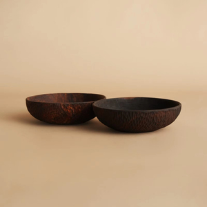 Cuenco para servir ensalada de madera de mango, plato de madera decorativo de fruta elegante para el hogar y la fiesta a la venta. - Product Image 2